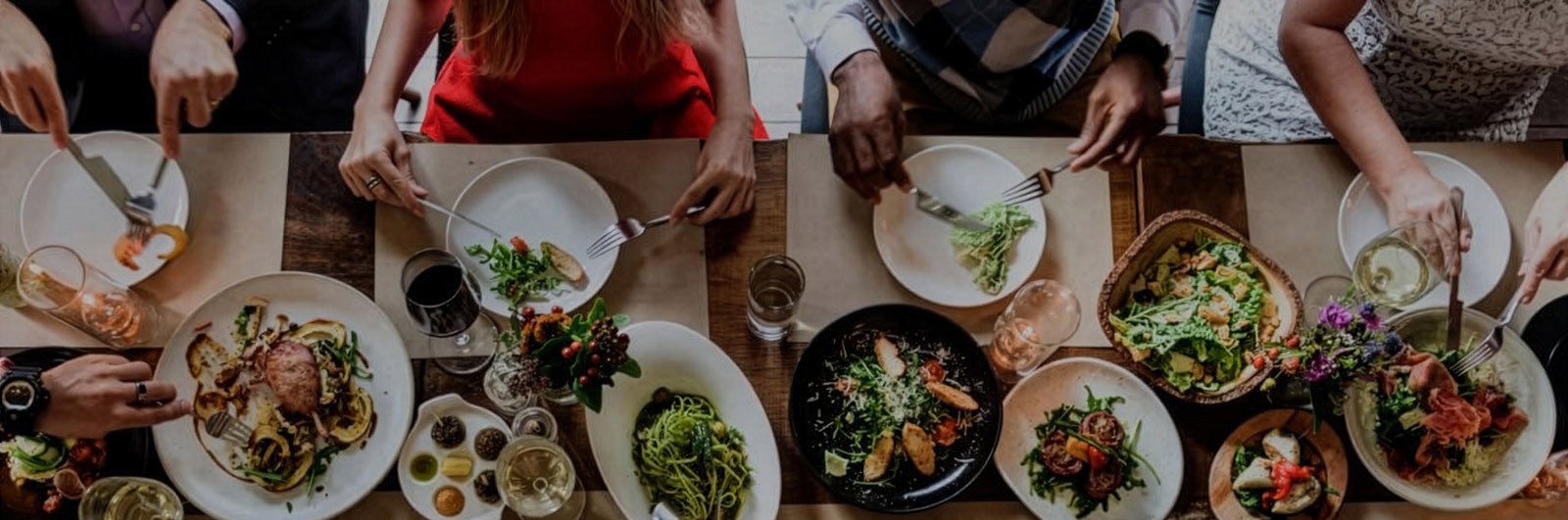 People Friendship Food Cuisine Happiness Concept